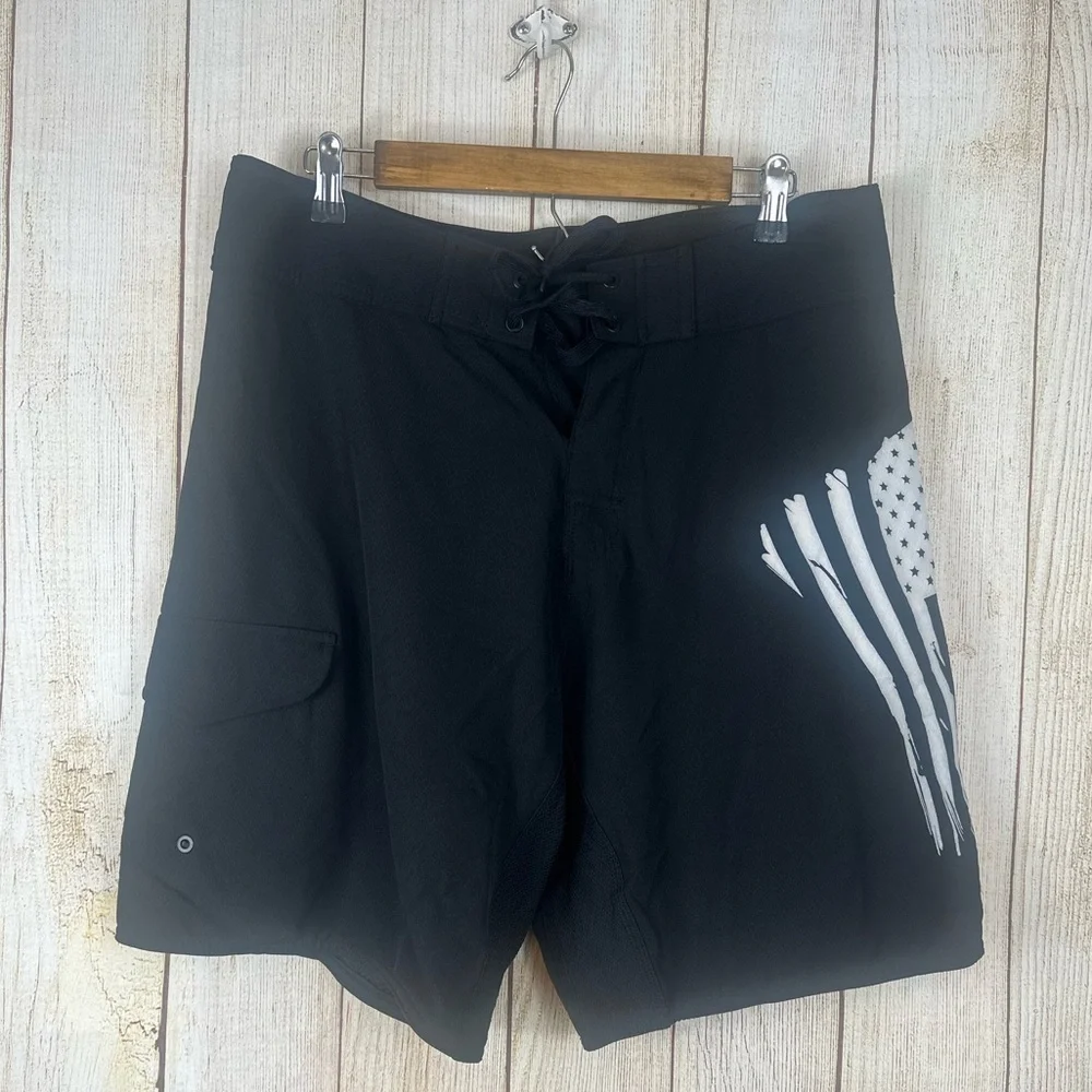 Tactical Pro Supply Men’s Old Glory Board Shorts